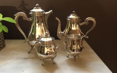 christofle- christofle- Coffee service (4) - Silver plated