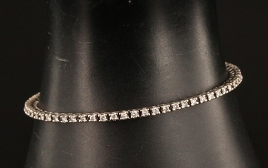14K 1.60 CTW Diamond Line Bracelet