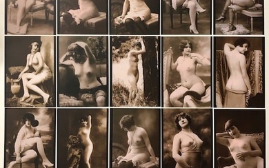 18 Risque Art Nouveau/Vintage Erotica Postcard/Cards B