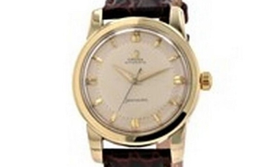 1952 Omega Seamaster C2677-3SC 35mm Yellow Gold Capped