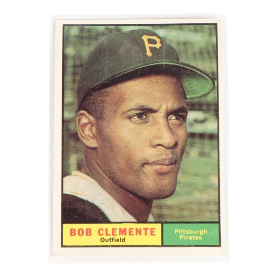 1961 Bob Clemente Topps #388 Pittsburgh Pirates Baseball Card