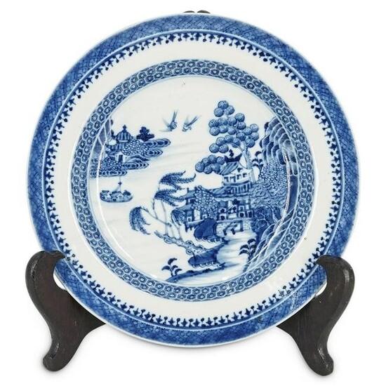 19th Century Chinese Blue And White Porcelain Bowl