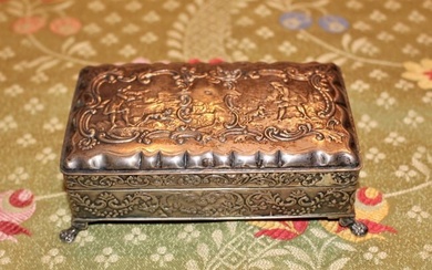 19th Century Sterling Silver Box