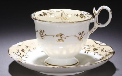 19th Century Victorian Coalport Porcelain Tea Cup Set