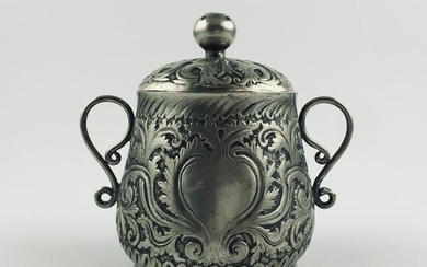 19th century Hispano-American sugar bowl