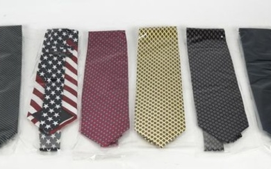 Lot of 8 Assorted Silk Neckties