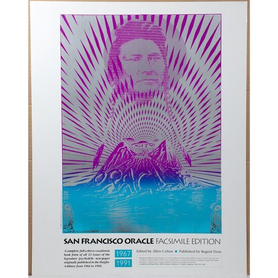 58) San Francisco Oracle Facsimile Edition Posters in United States