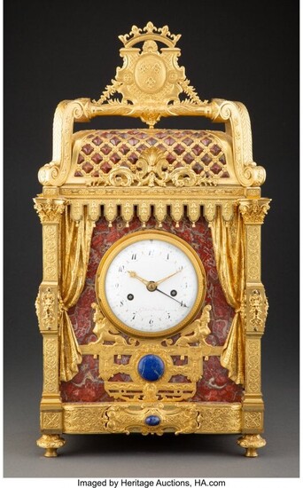 A Fine French Louis Philippe Gilt Bronze and Mar
