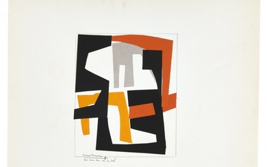 René ROCHE 1932-1992 Composition, 1976