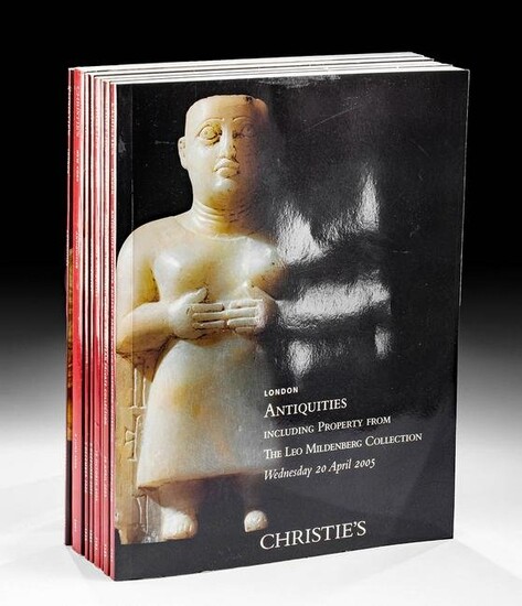 8 Christie's Auction Catalogs, 2005-2009