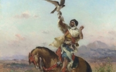 Georges Washington (French, 1827-1910), The Falconer