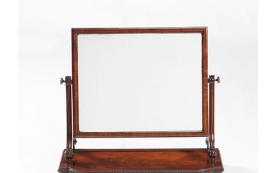 A George IV mahogany dressing mirror