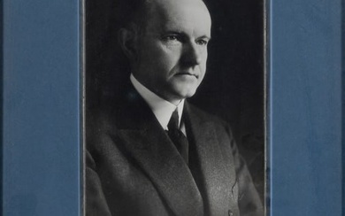 A Calvin Coolidge signed White House card