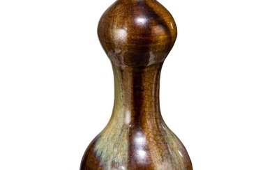 A Chinese double-gourd vase, probably Song Dynasty or later