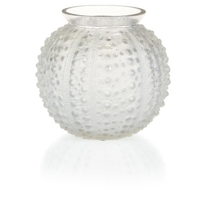 A Lalique Oursin Vase France, early 20th century Globular...