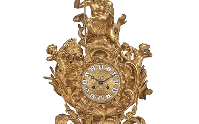 A NAPOLEON III ORMOLU MANTEL CLOCK BY HENRI PICARD, PARIS, THIRD QUARTER 19TH CENTURY
