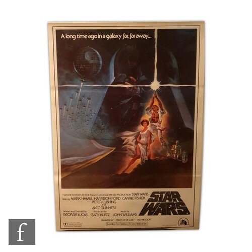 A Star Wars (1978) Japanese B2 film poster, artwork by Tom J...