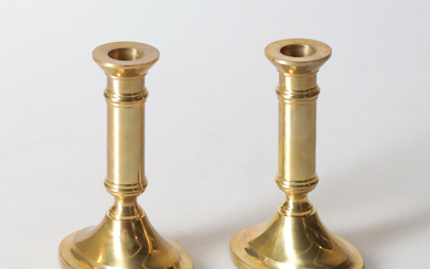 A pair of 20th century ore candlesticks.