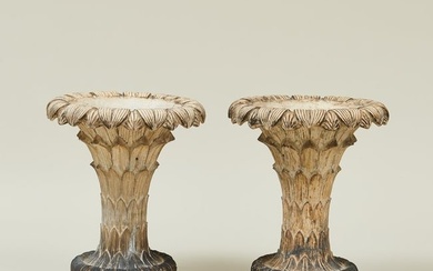 A pair of terracotta vases, probably Berlin, 1st half of the 19th century