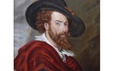 After Peter Paul Rubens (early 20th century) Portrait, oil o...