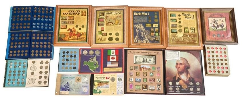 American History Patriotic Coin Collection incl. Silver