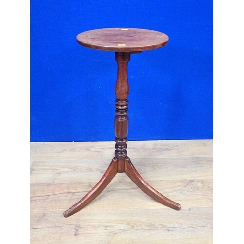 An early 19th Century mahogany Wine Table with turned column...