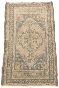 Antique Fine Hand-Knotted Oushak Carpet, ca. 1930's