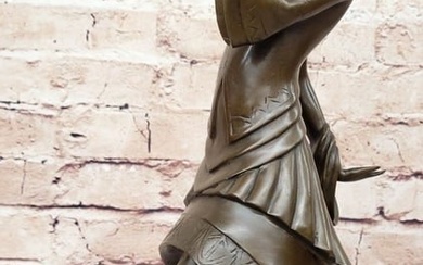 Art Deco Bronze Sculpture "Walk Like an Egyptian" by Paul Phillipe