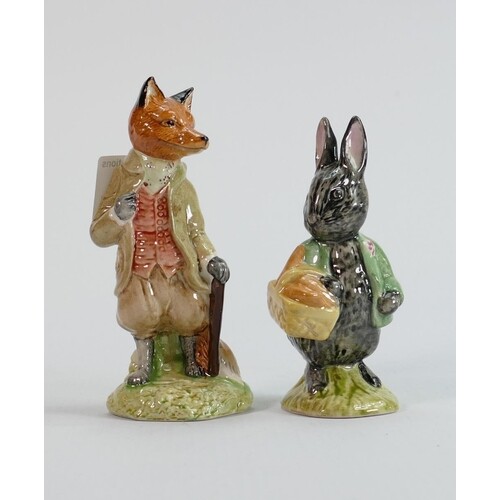 Beswick Beatrix Potter figures: Little Black Rabbit and Mr T...