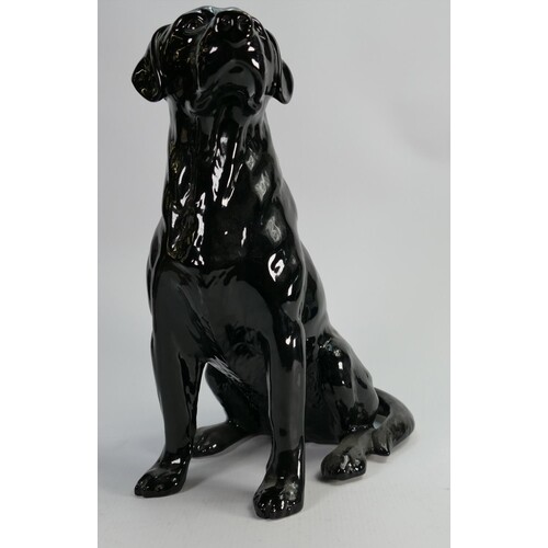 Beswick fireside model of black Labrador 2314