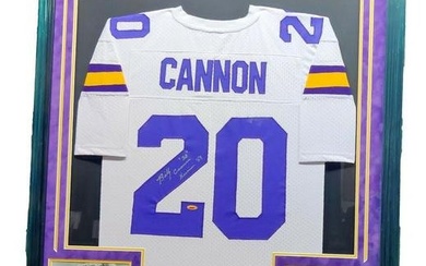 Billy Cannon Signed LSU Tigers Jersey Framed Heisman TRISTAR