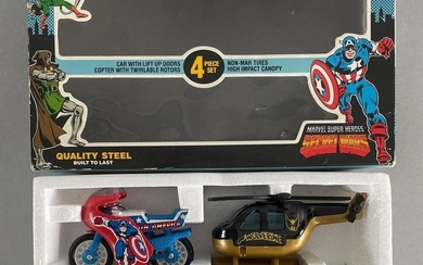 Buddy L Marvel Super Heroes Secret Wars 4 Vehicle Set