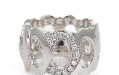 C de Cartier Diamond Ring