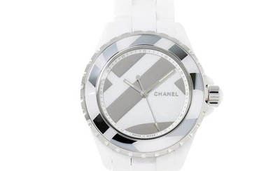 CHANEL J12 Untitled 38mm H5582 World Limited 1200 pieces Men's Watch White Ceramic Automatic