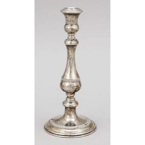 Candlestick, 20th century, sil