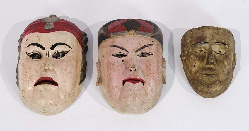 Carved Wooden Masks