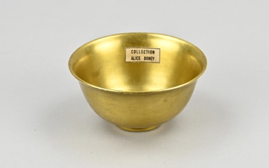 Chinees gouden glazuur cup Ø 9,2 cm.