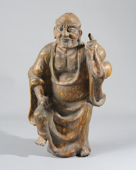 Chinese Sancai Glazed Figure of Immortal