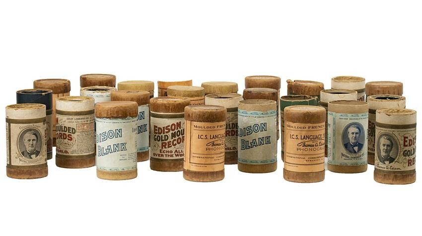Collection of Edison Cylinders