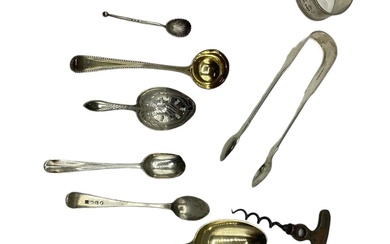 Collection of mainly sterling silver and white metal items...
