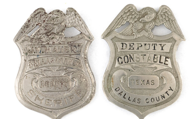Dallas County Texas Badges