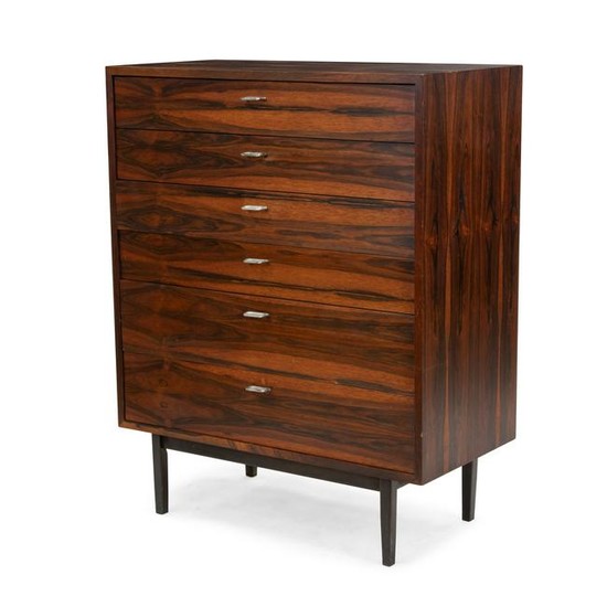 Danish Style Rosewood High Chest
