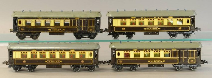 EARLY HORNBY NO. 2 PASSENGER CARS