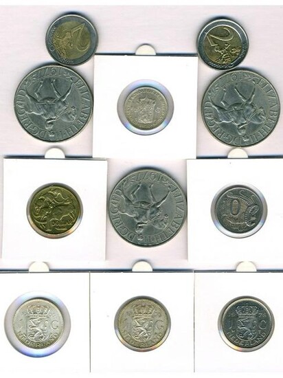Eleven (11) World Coins - Dutch, Australian, British &