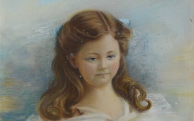 Fan Cowell, Portrait of a young lady.