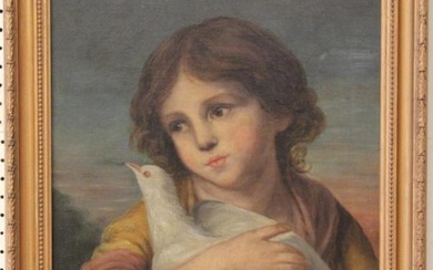 Follower of the circle of Jean - Baptiste Greuze. A...