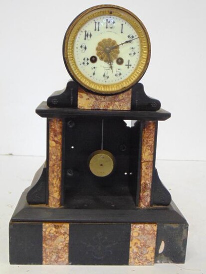 French Slate Pillar Clock, A La Benaissanei?, 49