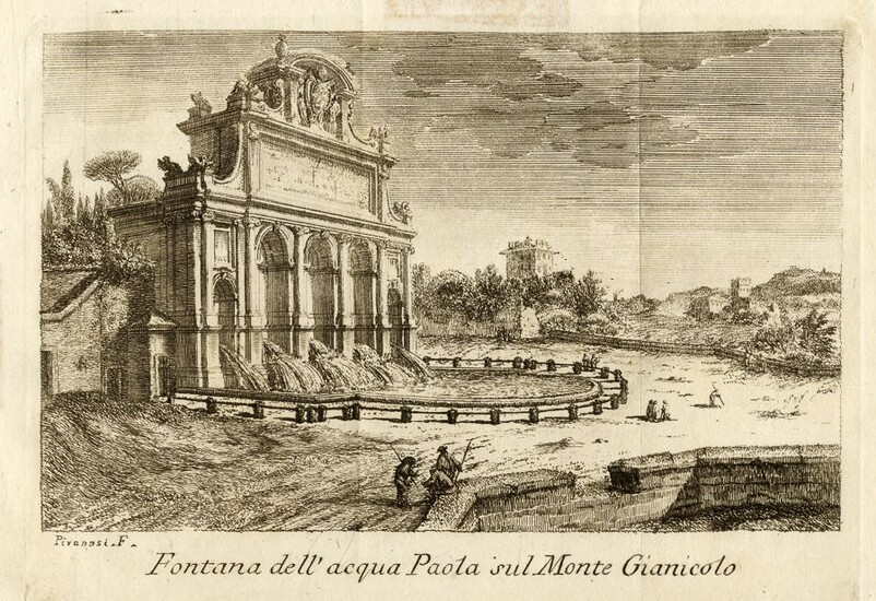 Giovanni Battista Piranesi (Mogliano Veneto, 1720 - Roma, 1778), Lotto composto di 16 vedute dall'antico. XVIII secolo.