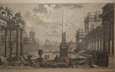 Giuseppe Galli da Bibiena (Parma, 1696 - Berlino, 1757) Depiction Teatris Primarius