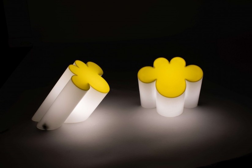 Groupe SUPERSTUDIO Fondé en 1966 Paire de lampes dites «Passiflora» – 1967